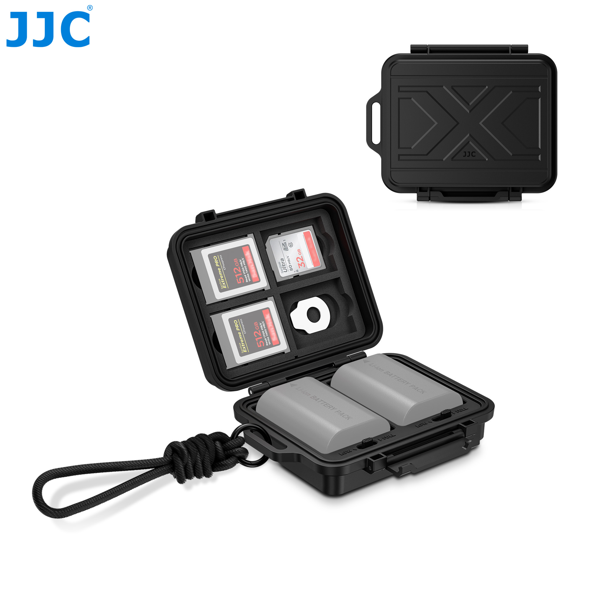 Camera Battery Grip - JJC 카메라 배터리 메모리 카드 케이스
