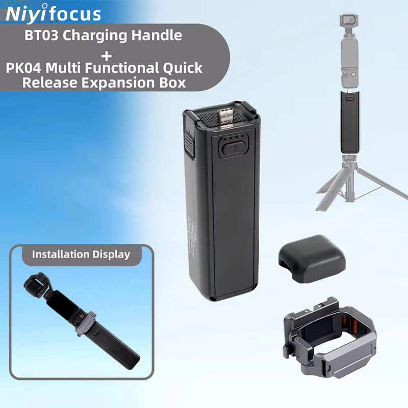 Camera Battery Grip - 액션 카메라 충전 핸들 DJI 오즈모