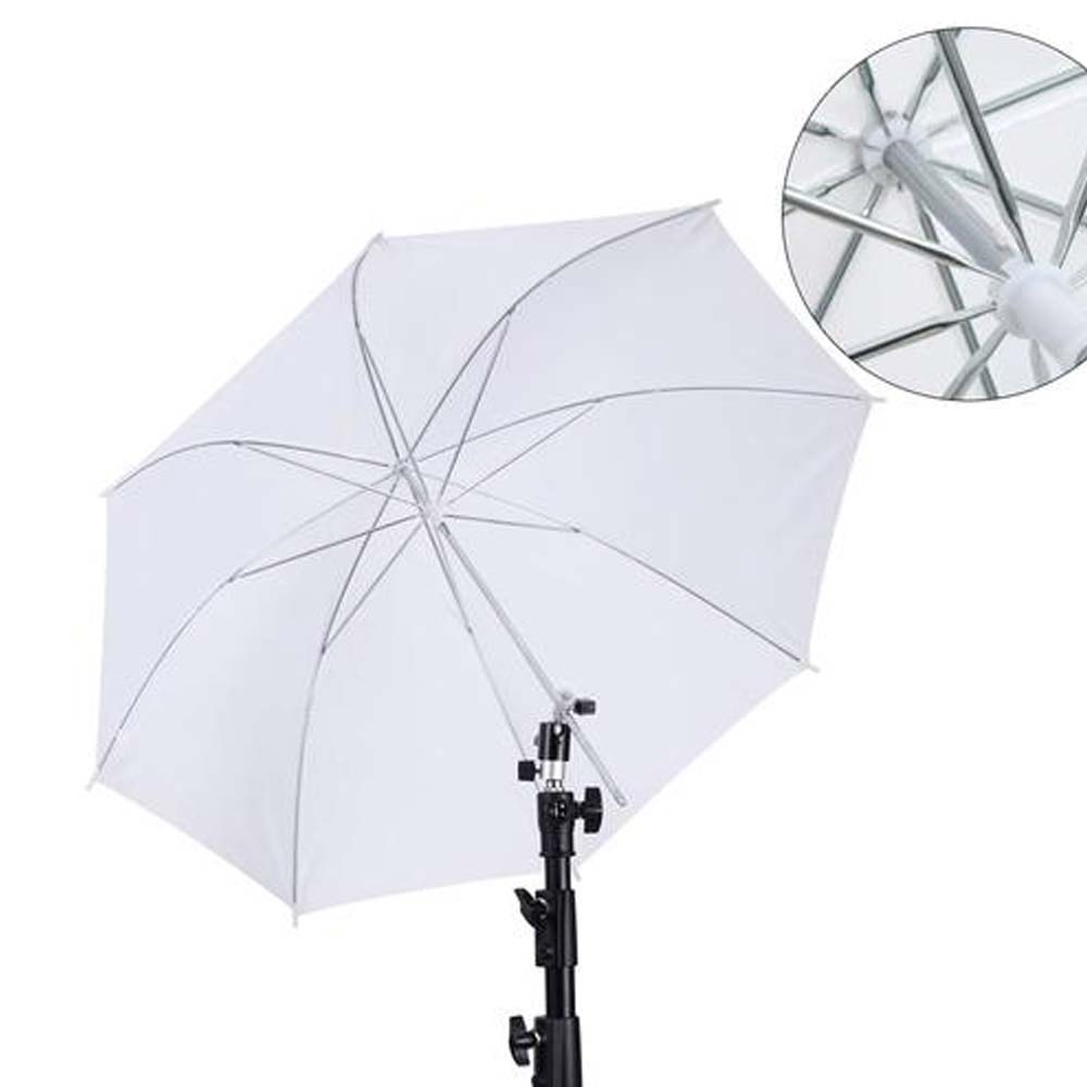 Photography Umbrella - 50cm/20인치 사진 촬영용 우산 금속 손잡이