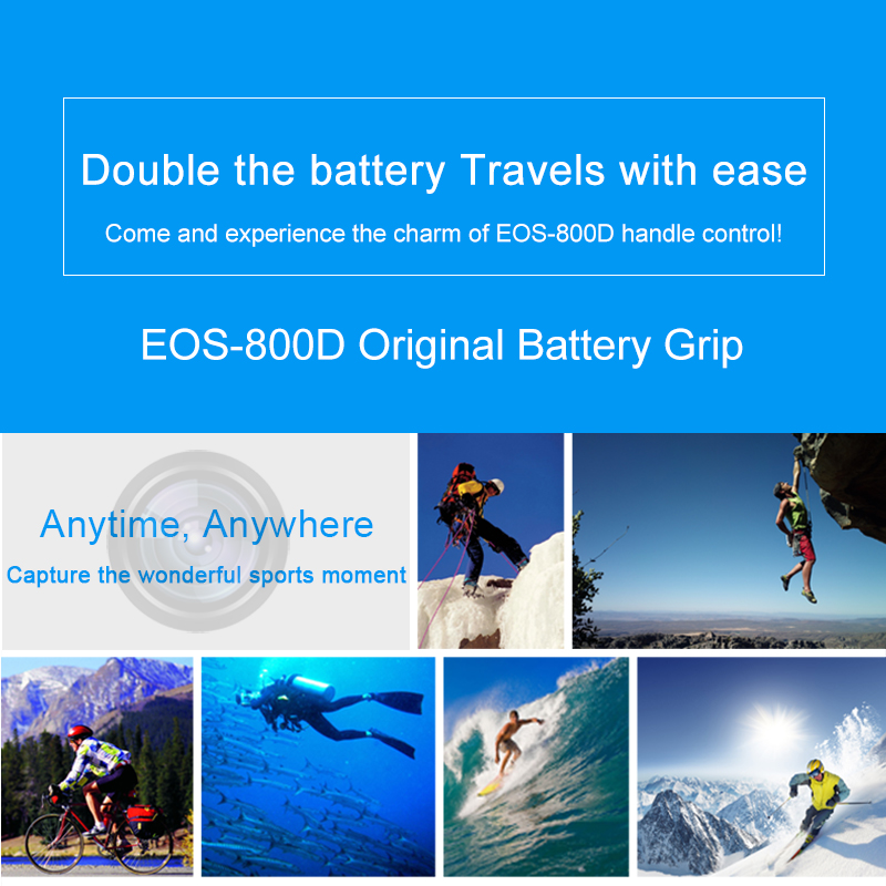 캐논 EOS 800D 77D T7i X9i 9000D용 - Camera Battery Grip 리뷰 및 가격