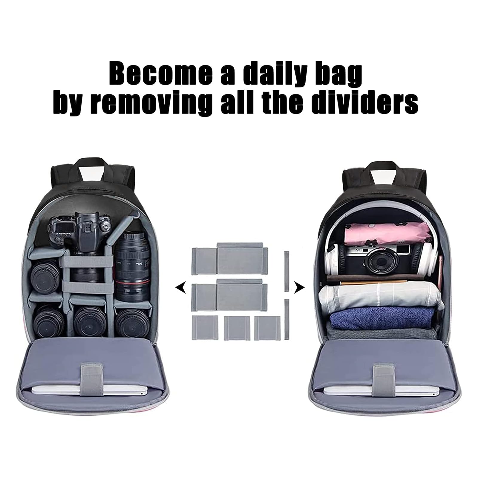 카메라 백팩 가방 DSLR/SLR 미러리스 카메라용 전 - Camera Bag Waterproof 리뷰 및 가격
