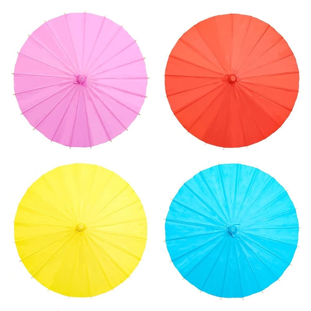 1개 20/30/40/60cm 종이 우산 컬러 롱핸들  - Photography Umbrella 리뷰 및 가격
