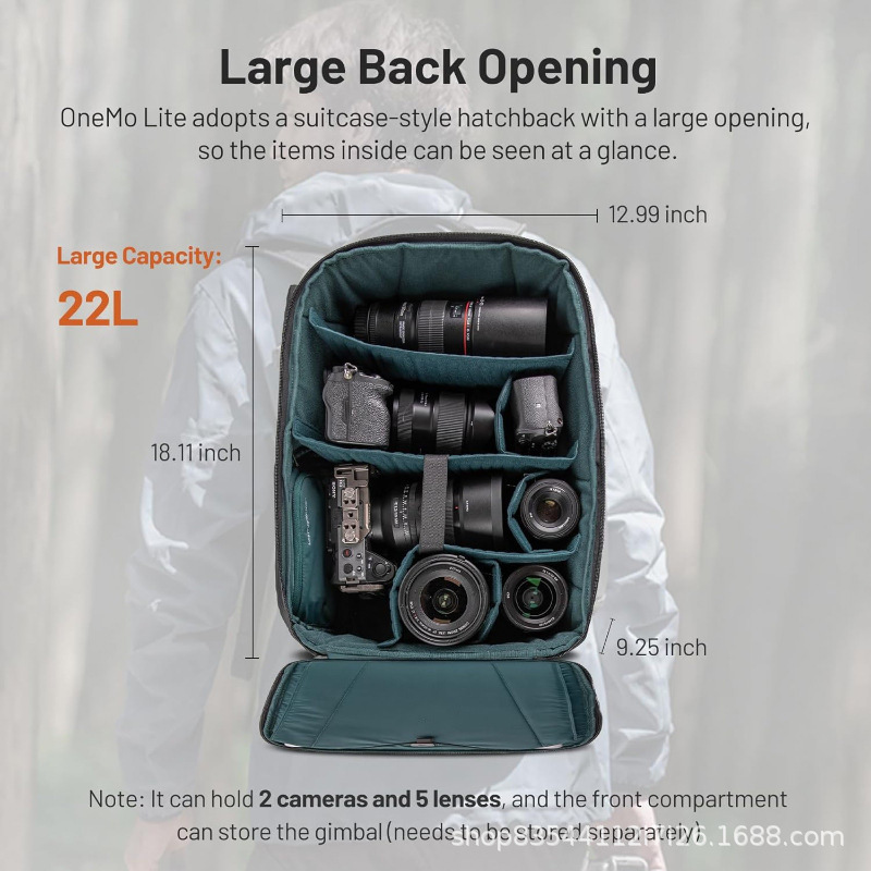 새로운 카메라 가방 대용량 방수 백팩 마이크로 싱글 카 - Camera Bag Waterproof 리뷰 및 가격