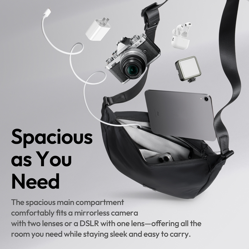 Ulanzi HMN1 Lunar Sling Bag 화이 - Camera Bag Waterproof 리뷰 및 가격