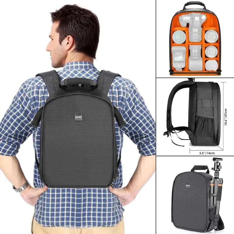사진작가를 위한 방수 및 충격 방지 파티션 카메라 백팩 - Camera Bag Waterproof 리뷰 및 가격
