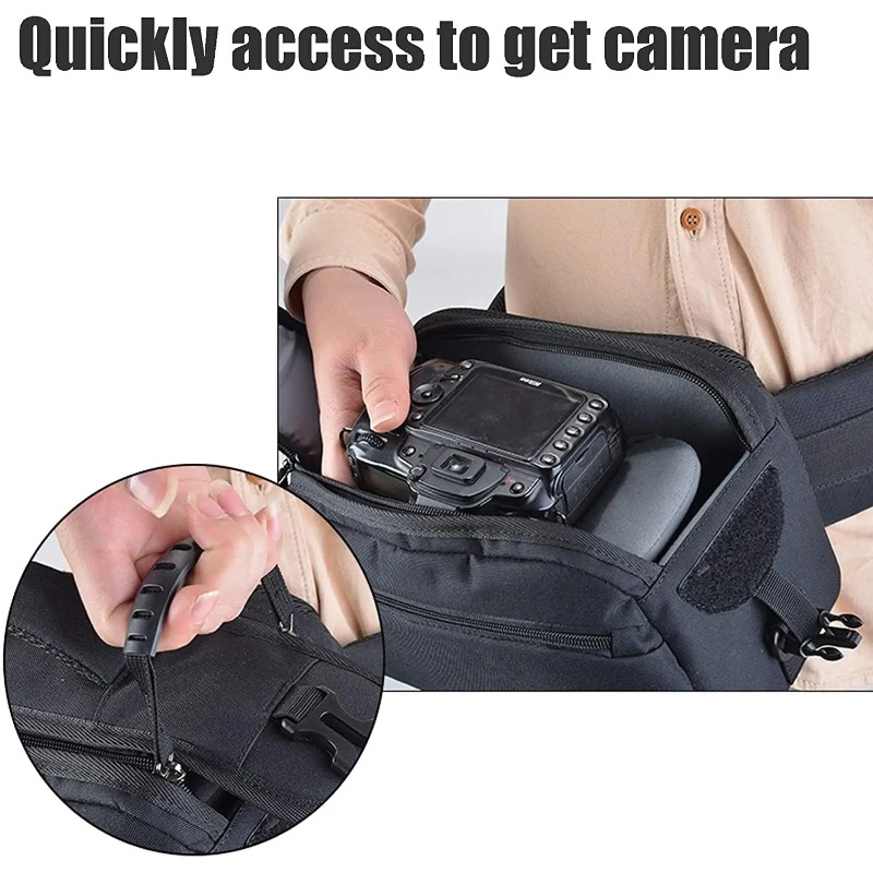 방수 원숄더 슬링백 DSLR SLR 카메라 렌즈용 허리 - Camera Bag Waterproof 리뷰 및 가격